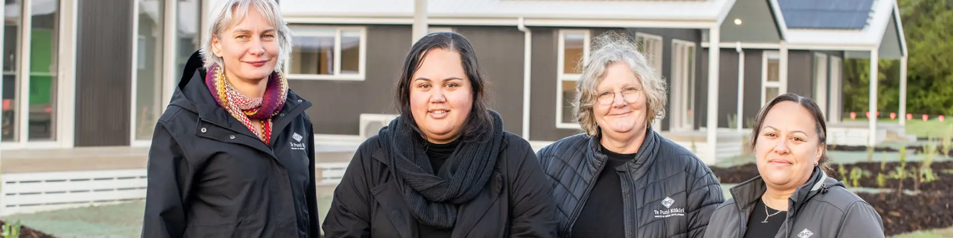 Strategic Partnerships image 4 women standing outside